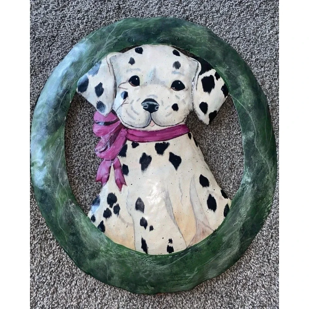 Dalmatian Metal Hanging Decoration Indoor Outdoor Dog Puppy